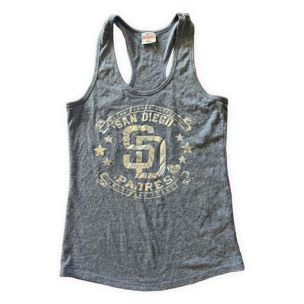 San Diego Padres Gray Tank Top